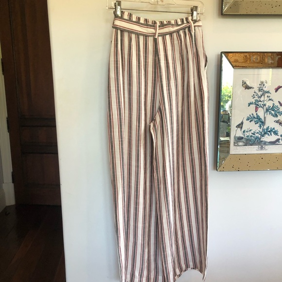 NWT Volcom Striped Have Another Wide Leg Pant - Picture 4 of 7
